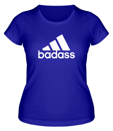 Женская футболка Badass