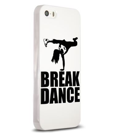 Чехол для iPhone Break dance girl
