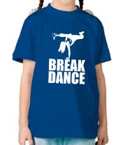 Детская футболка Break dance girl фото