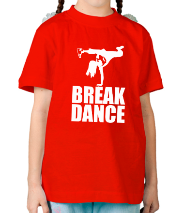 Детская футболка Break dance girl