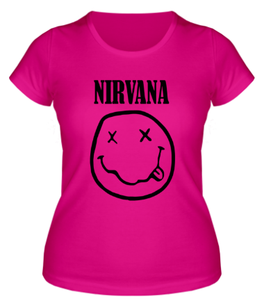 Женская футболка Nirvana 