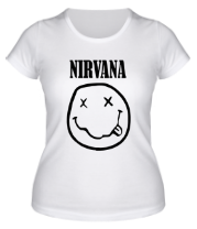 Женская футболка Nirvana  фото