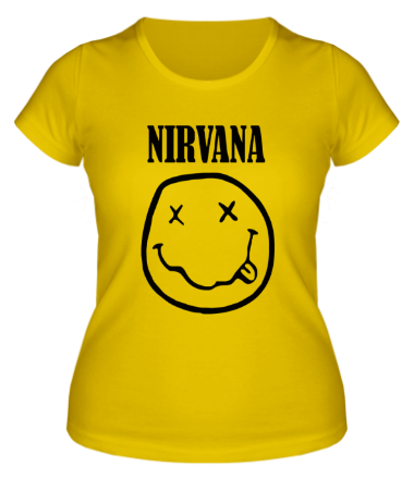 Женская футболка Nirvana 