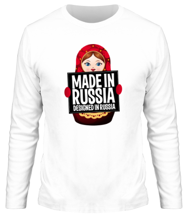 Мужская футболка длинный рукав Made in Russia