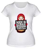 Женская футболка Made in Russia фото