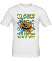 Мужская футболка Halloween Creep фото