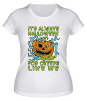 Женская футболка Halloween Creep фото