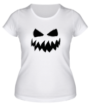 Женская футболка Страшный смайл фото