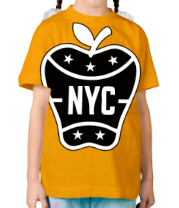Детская футболка Apple NY  фото