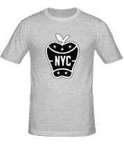 Мужская футболка Apple NY  фото