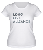 Женская футболка Alliance фото