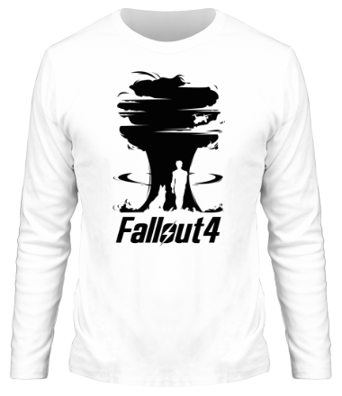 Мужская футболка длинный рукав Fallout 4 