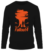 Мужская футболка длинный рукав Fallout 4  фото