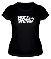 Женская футболка Bass to the Future (white) фото