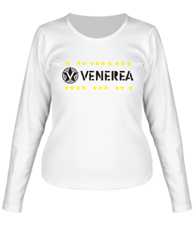 Женская футболка длинный рукав Venerea