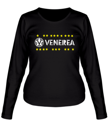 Женская футболка длинный рукав Venerea