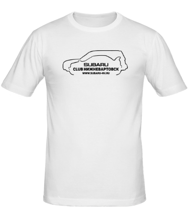 Мужская футболка Subaru club NV