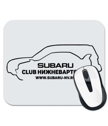Коврик для мыши Subaru club NV