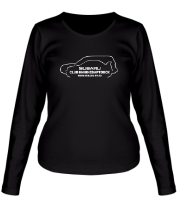 Женская футболка длинный рукав Subaru club NV фото