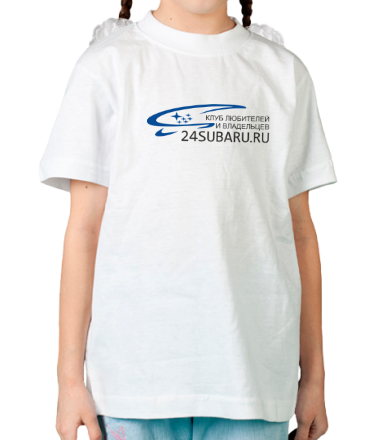 Детская футболка 24SUBARU.RU
