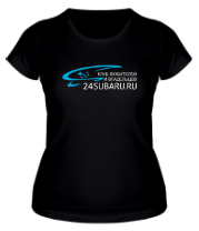 Женская футболка 24SUBARU.RU