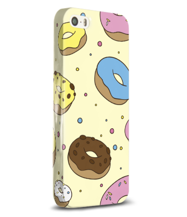 Чехол для iPhone Пончики