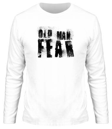 Мужская футболка длинный рукав Old Man Fear