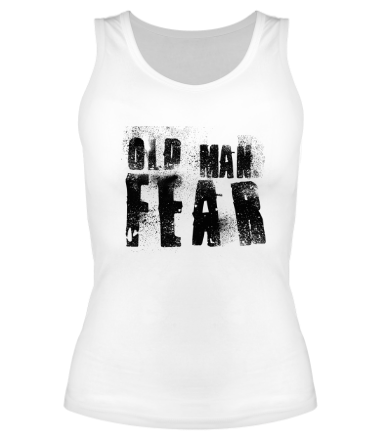 Женская майка борцовка Old Man Fear