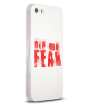 Чехол для iPhone Old Man Fear (Blood Red) фото