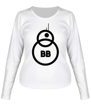 Женская футболка длинный рукав Minimalist BB