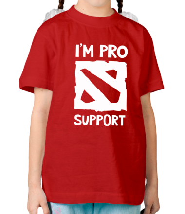 Детская футболка Im pro support 