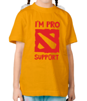 Детская футболка Im pro support  фото