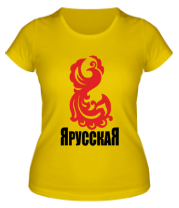 Женская футболка Я русская  фото