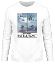 Мужская футболка длинный рукав Battlefront Four Square фото