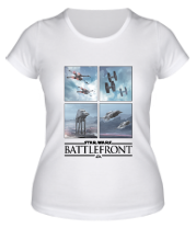 Женская футболка Battlefront Four Square фото