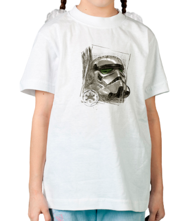 Детская футболка Имперский штурмовик эскиз