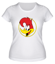Женская футболка Woody Woodpecker фото