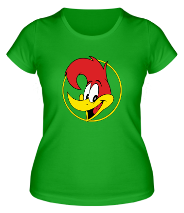Женская футболка Woody Woodpecker