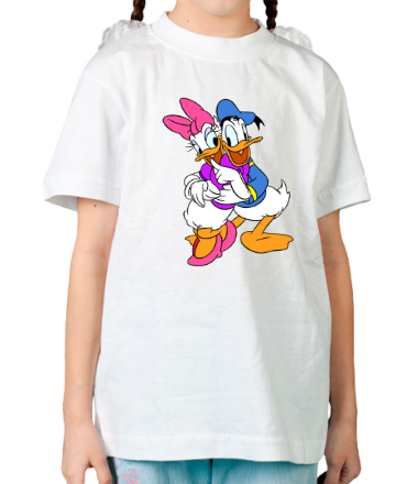 Детская футболка Дональд и Дейзи Дак
