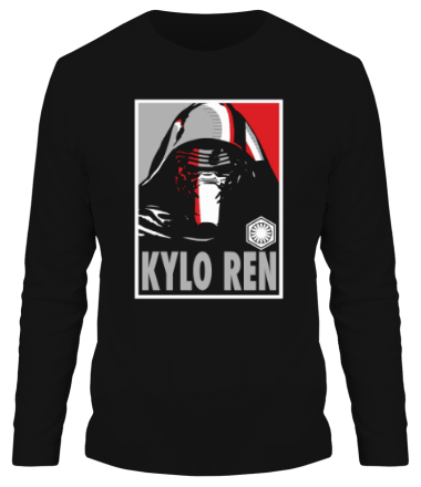 Мужская футболка длинный рукав Vote Kylo