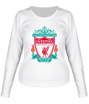 Женская футболка длинный рукав Liverpool фото