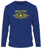 Мужская футболка длинный рукав Vault-Tec фото