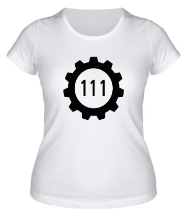 Женская футболка Убежище 111