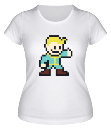 Женская футболка Pixel Vault Boy