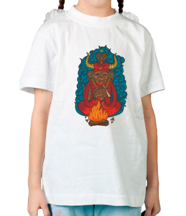 Детская футболка Огненный шаман