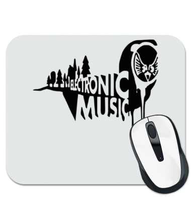 Коврик для мыши Electronic music