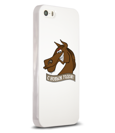 Чехол для iPhone Улыбающийся конь