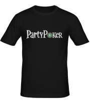 Мужская футболка Party poker фото