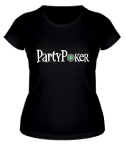 Женская футболка Party poker фото