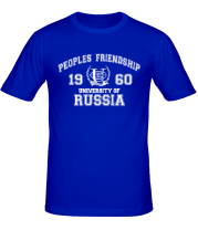 Мужская футболка РУДН Российский университет дружбы народов фото